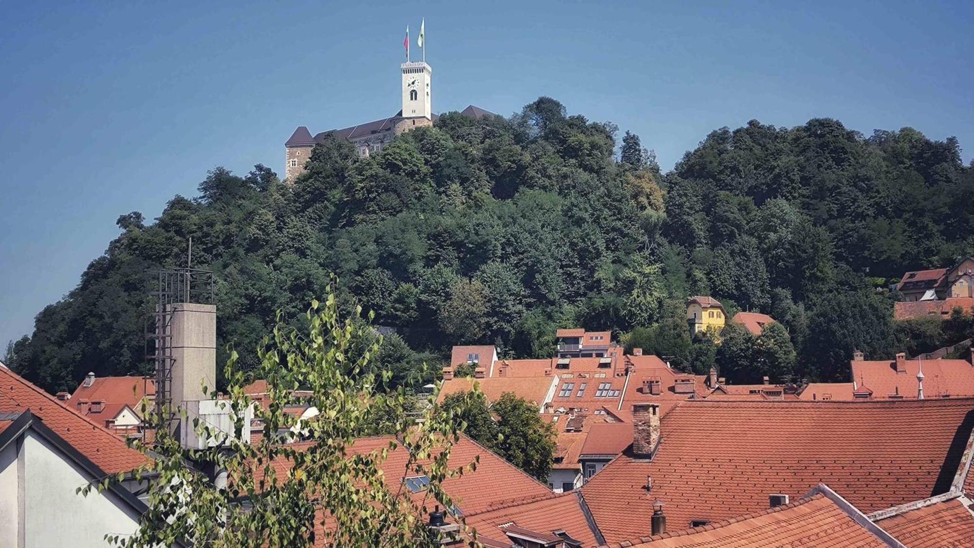 Penthouse View In Town Liubliana Exterior foto